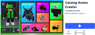 Catalog Avatar Creator