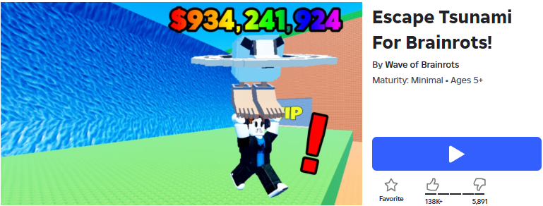 Escape Tsunami For Brainrots