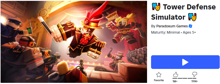 Tower Defense Simulator